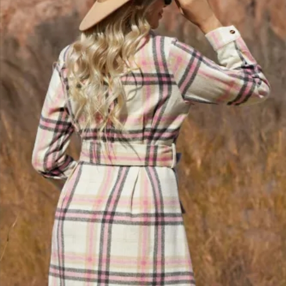 New plaid shirt dress - Picture 12 of 16